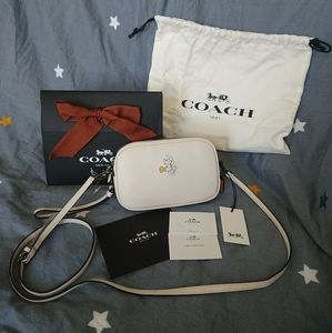 [New] Coach x 1941 Disney Mickey Crossbody Clutch